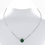 Malachit-Schmerzlinderungs-Halskette | 925er Silber